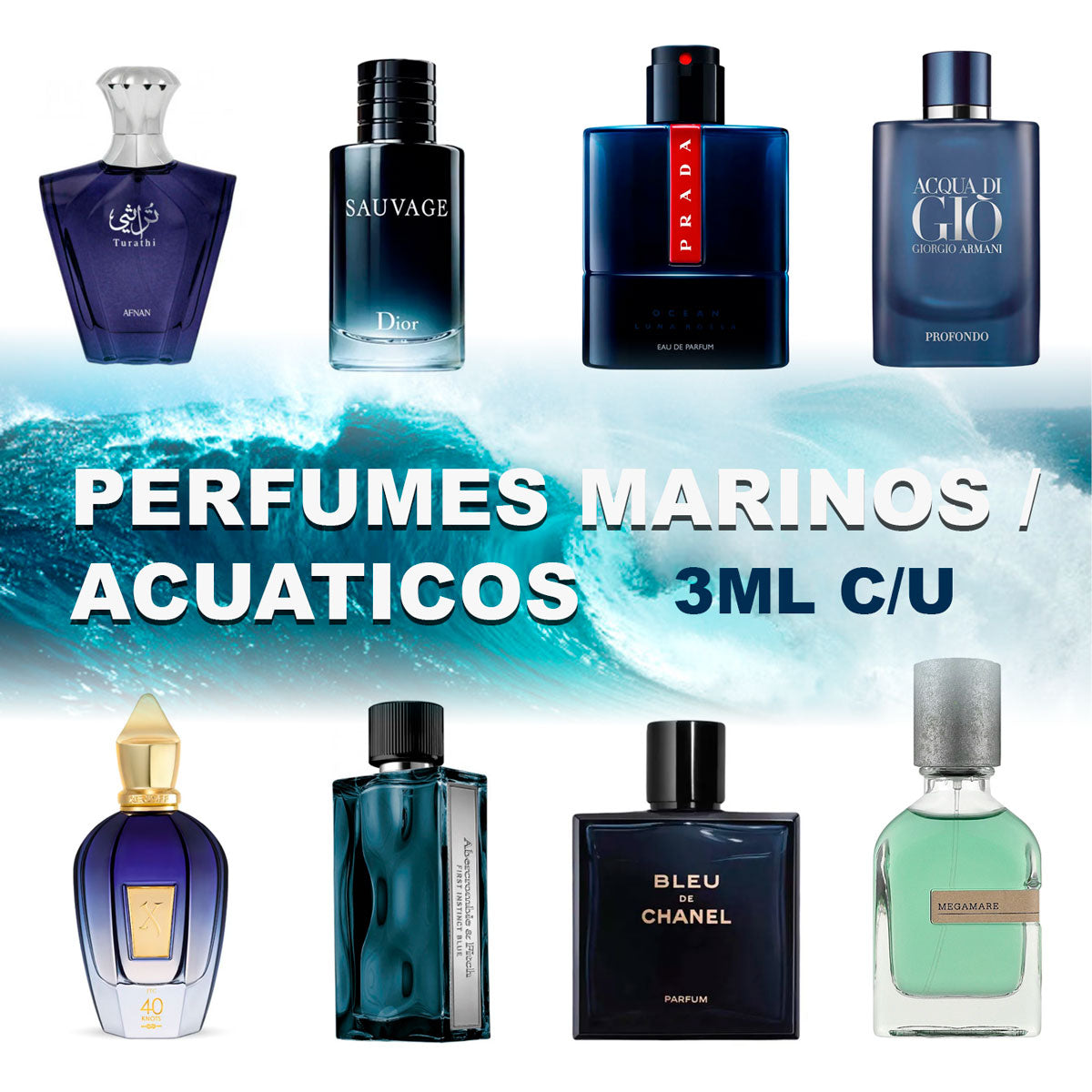Perfumes Marinos acuáticos – MisPerfumes