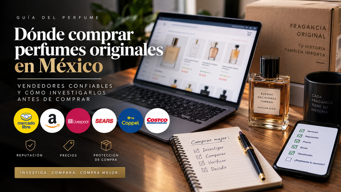 Dónde comprar perfumes originales en México: vendedores confiables y cómo investigarlos antes de comprar