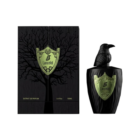 Lancelot Extrait de Parfum 100 ml de El Nicho Perfumes con su caja
