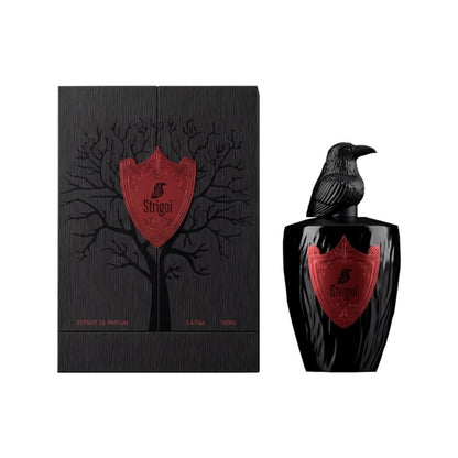 Strigoi Extrait de Parfum 100 ml de El Nicho Perfumes con su caja