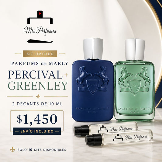 Kit Parfums de Marly Percival + Greenley 10 ml | Decants Originales