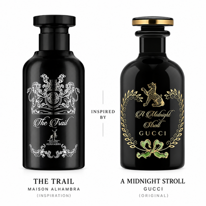 The Trail Maison Alhambra (decants) inspirado en The Midnigth Stroll Gucci