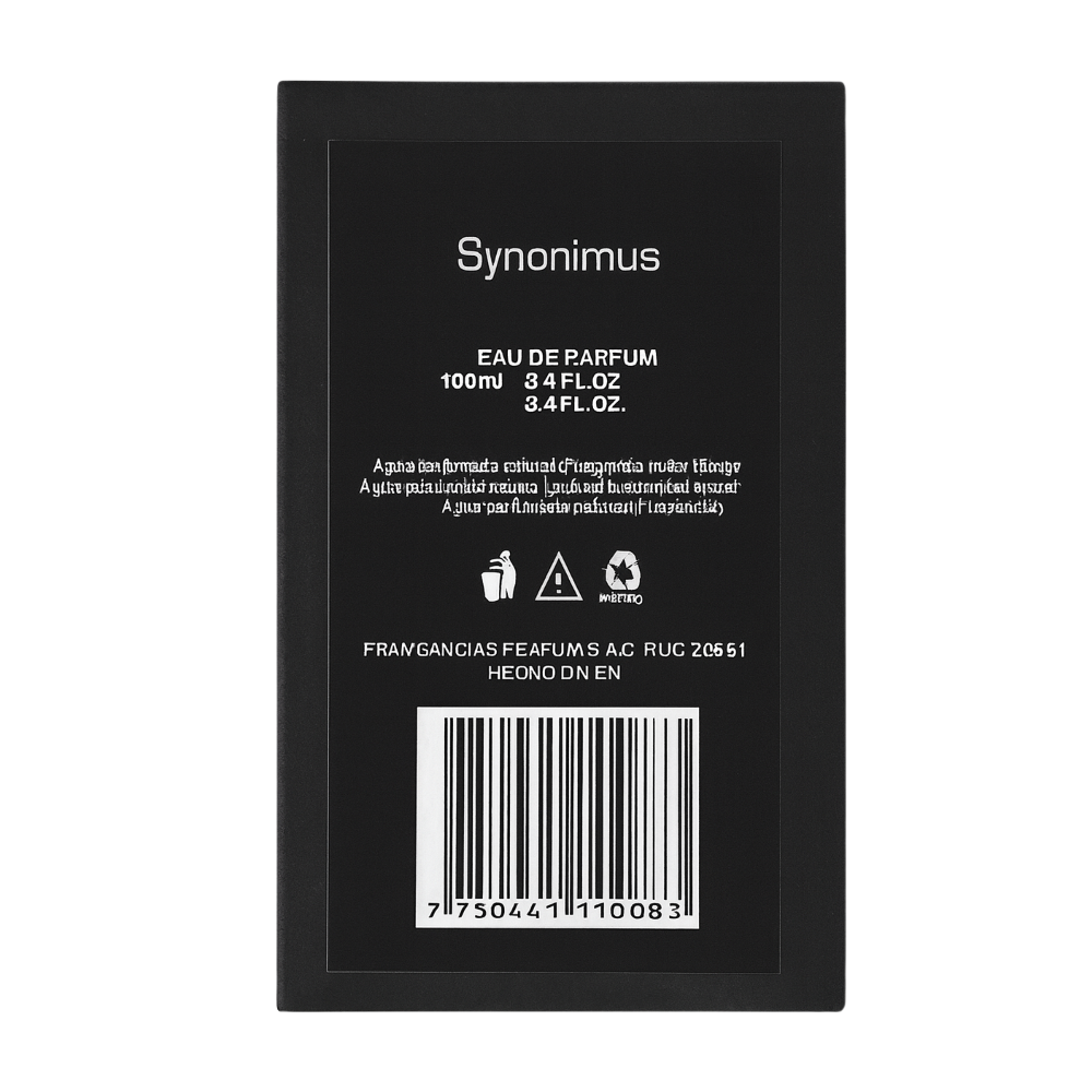 Synonimus Meliss Eau de Parfum 100 ml Inspirado en Naxos de Xerjoff