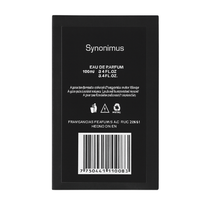 Synonimus Meliss Eau de Parfum 100 ml Inspirado en Naxos de Xerjoff