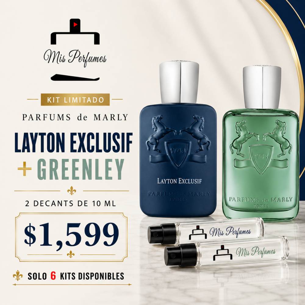 Kit Parfums de Marly Leyton Exclusif  + Greenley 10 ml | Decants Originales